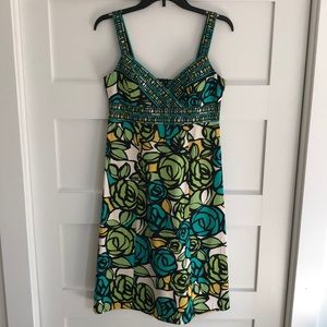 Madison Leigh Flower Pattern Dress